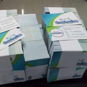1000 Tarjetas personales full color brillantes o mate